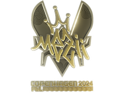 Sticker | mezii (Gold) | Copenhagen 2024