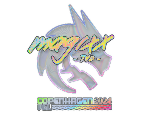 Naklejka | magixx (holograficzna) | Kopenhaga 2024