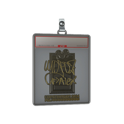 Sticker Slab | mopoz (Gold) | Copenhagen 2024