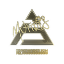 Sticker | MUTiRiS (Gold) | Copenhagen 2024