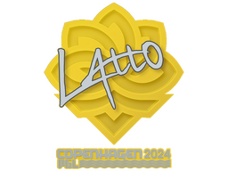 Sticker | latto | Copenhagen 2024