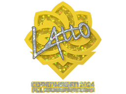 Sticker | latto (Glitter) | Copenhagen 2024