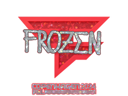 Sticker | frozen (Glitter) | Copenhagen 2024
