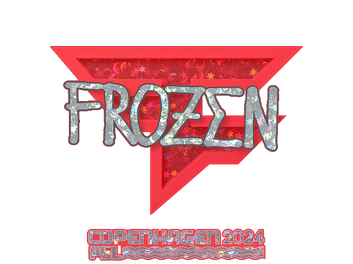 Sticker | frozen (Glitter) | Copenhagen 2024