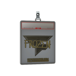 Sticker Slab | frozen (Gold) | Copenhagen 2024