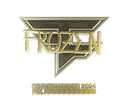 Sticker | frozen (Gold) | Copenhagen 2024
