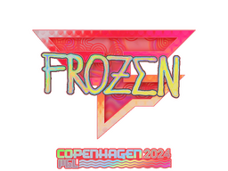 Sticker | frozen (Holo) | Copenhagen 2024