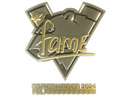 Sticker | fame (Gold) | Copenhagen 2024