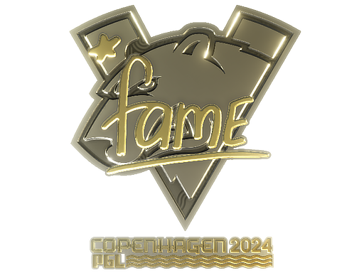 Sticker | fame | Copenhagen 2024