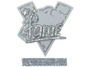 Sticker | fame (Glitter) | Copenhagen 2024