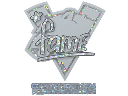 Sticker | fame (Glitter) | Copenhagen 2024