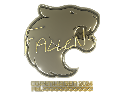 Sticker | FalleN (Gold) | Copenhagen 2024