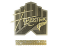Sticker | Forester (Gold) | Copenhagen 2024