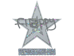 Sticker | floppy (Glitter) | Copenhagen 2024