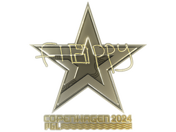 Sticker | floppy (Gold) | Copenhagen 2024