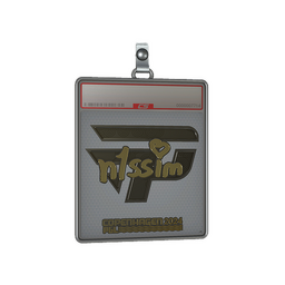Sticker Slab | n1ssim (Gold) | Copenhagen 2024