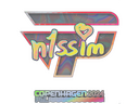 Sticker | n1ssim (Holo) | Copenhagen 2024