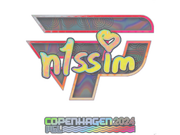 Sticker | n1ssim (Holo) | Copenhagen 2024