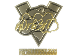 Sticker | n0rb3r7 (Gold) | Copenhagen 2024