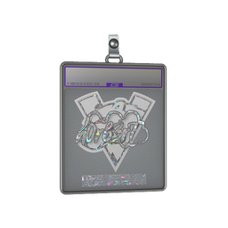 Sticker Slab | n0rb3r7 (Glitter) | Copenhagen 2024
