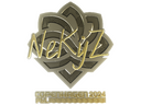 Sticker | NEKiZ (Gold) | Copenhagen 2024