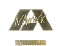 Sticker | nawwk (Gold) | Copenhagen 2024