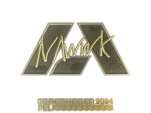 Sticker | nawwk (Gold) | Copenhagen 2024