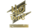 Sticker | Nodios (Gold) | Copenhagen 2024