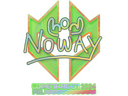 Sticker | noway (Holo) | Copenhagen 2024