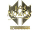 Sticker | noway (Gold) | Copenhagen 2024