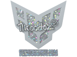 Sticker | nicoodoz (Glitter) | Copenhagen 2024