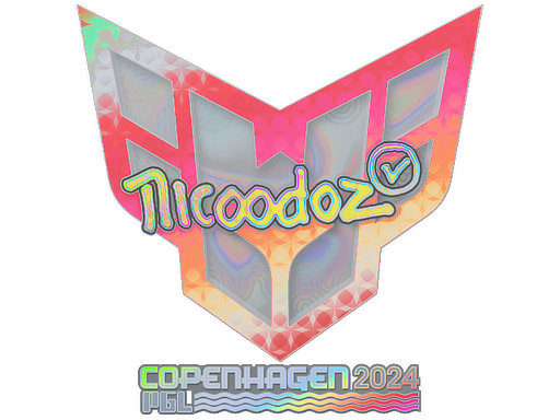 Sticker | nicoodoz (Holo) | Copenhagen 2024