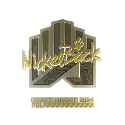 NickelBack (золотая) | Копенгаген-2024