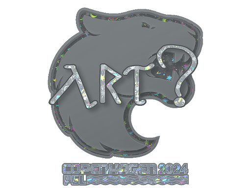 Sticker | arT (Glitter) | Copenhagen 2024