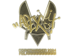 Sticker | apEX (Gold) | Copenhagen 2024