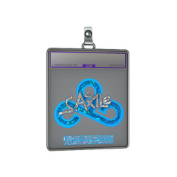 Sticker Slab | Ax1Le (Glitter) | Copenhagen 2024