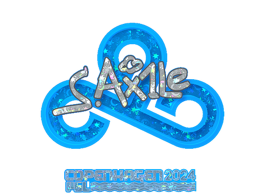 Sticker | Ax1Le (Glitter) | Copenhagen 2024