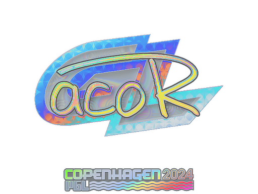 Sticker | acoR (Holo) | Copenhagen 2024
