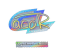 Sticker | acoR (Holo) | Copenhagen 2024
