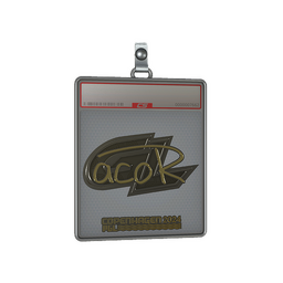 Sticker Slab | acoR (Gold) | Copenhagen 2024