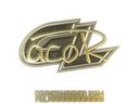 Sticker | acoR (Gold) | Copenhagen 2024