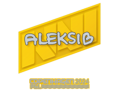 Naklejka | Aleksib | Kopenhaga 2024