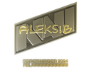 Sticker | Aleksib (Gold) | Copenhagen 2024