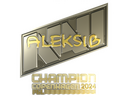 Sticker | Aleksib (Gold, Champion) | Copenhagen 2024