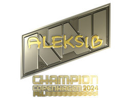 Sticker | Aleksib (Gold, Champion) | Copenhagen 2024