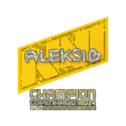 Aleksib (с блёстками, чемпион) | Копенгаген-2024