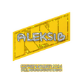 Sticker | Aleksib (Glitter) | Copenhagen 2024