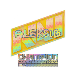Aleksib (голографическая, чемпион) | Копенгаген-2024