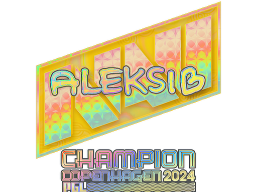 Sticker | Aleksib (Holo, Champion) | Copenhagen 2024
