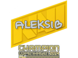 Sticker | Aleksib (Champion) | Copenhagen 2024